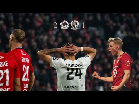 Lille - Nice | 2-1 | Highlights | Ligue 1 2024-25