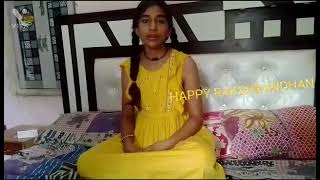 Happy Raksha Bandhan special card❤️❤️ surprise for my little brother😊