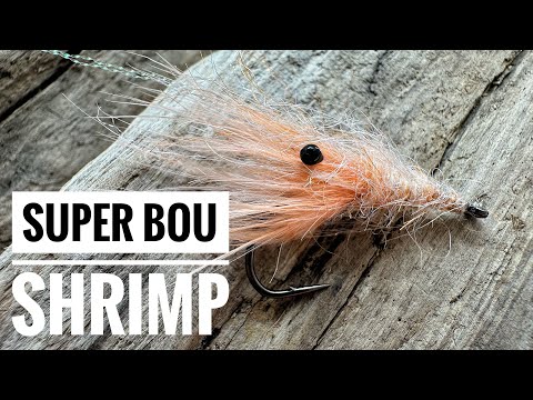 SUPER BOU SHRIMP 🦐 Spey wanna-be shrimp.