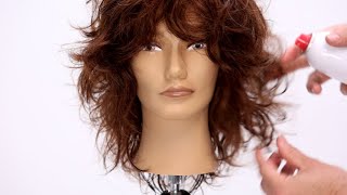 Medium Choppy Layered Haircut Tutorial