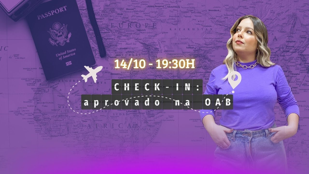 CHECK-IN: APROVADO NA OAB 42 - 14/10 às 19:30h
