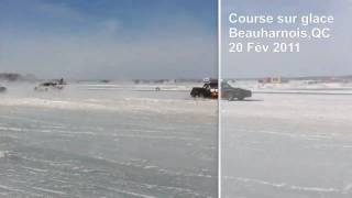 preview picture of video 'Course sur Glace Beauharnois QC Canada'