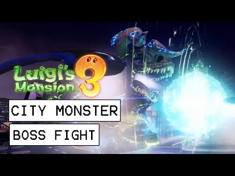 Luigi's Mansion 3 City Monster Boss Fight