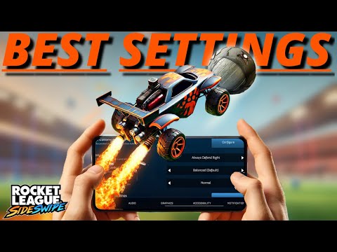 The BEST SETTINGS in Rocket League Sideswipe in 2025 (incl. Touch Handcams)