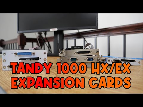 Exploring Three Different Tandy 1000 EX/HX Expansion Card Options: Which Is the Best?
