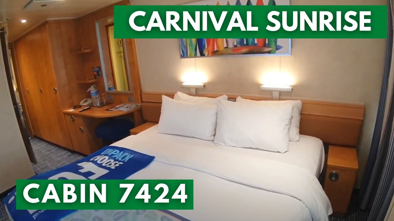 Carnival Sunrise - Cabin 7424 - Video 1