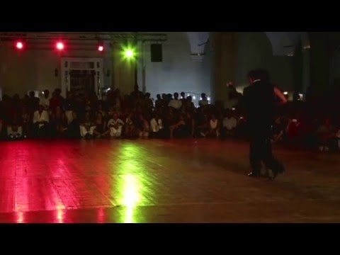  Miguel Angel Zotto  and  Daiana Guspero  are  dancing  at  Catania Tango Festival  in  2013