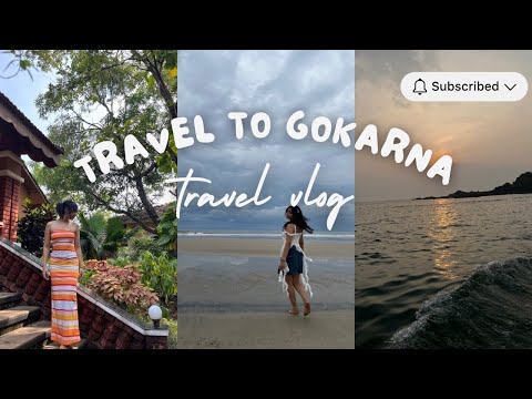 Gokarna Travel Vlog | Hidden Beaches, Sunset Views & Chill Vibes