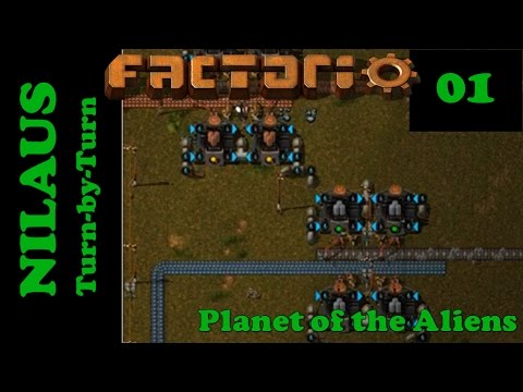 Lets Play Factorio S5E01 - Purifying Iron and Copper for Yuoki ores