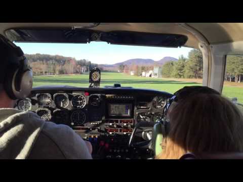 Cockpit Twin Comanche takeoff