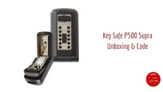 Key Safe Supra P500 unboxing and code