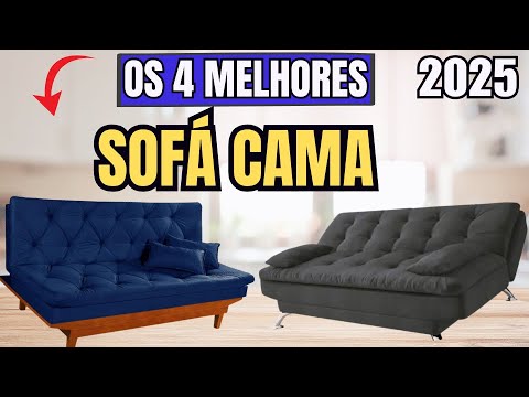 Os 4 Melhores Sofá Cama Em 2025 | qual sofá cama comprar? De 3 lugares, bom, barato, e outras opções