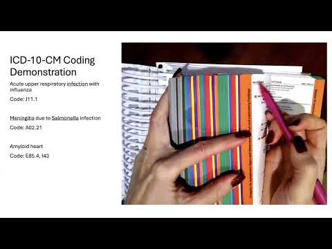 ICD 10 CM Coding Demo