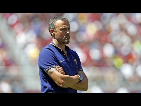 Luis Enrique sees the positives in defeat