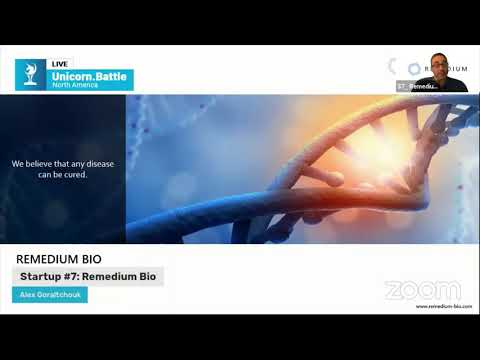 North America Startup Pitch: Remedium Bio