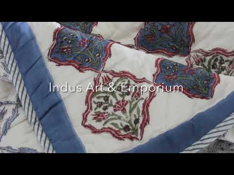 Cotton Quilt, Jaipuri Razai, Tie And Dye, Shibori Quilt Muslin Quilt Voile Quilt Kantha Quilts