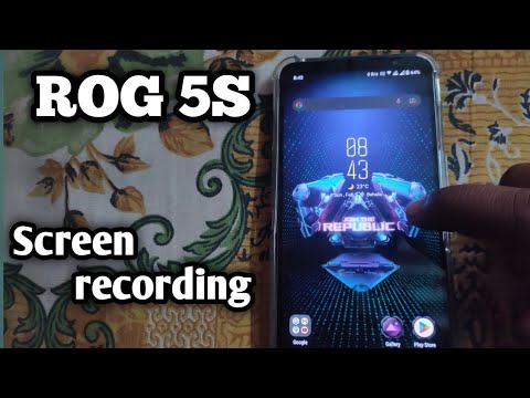 ROG 5S Screen Recording