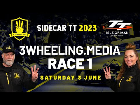 3 Wheeling TT 2023 - 3WHEELING.media Sidecar Race 1 - Saturday 3 June