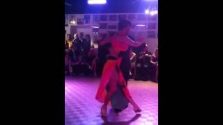 Miguel Angel Zotto y Daiana Guspero exibtion en Zotto Tango Academy "Bailemos" 26 07 14