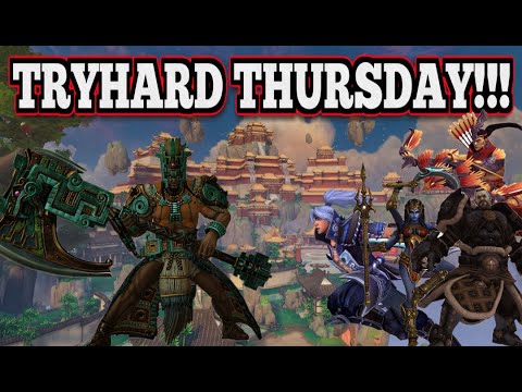Tryhard Thursday vs Stream Sniping Chaac Main - Season 10 GrandMaster Ranked 1v1 Duel - SMITE