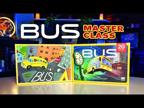 BUS How To Play + Strategy Masterclass! by Splotter / Capstone (Detailed!)