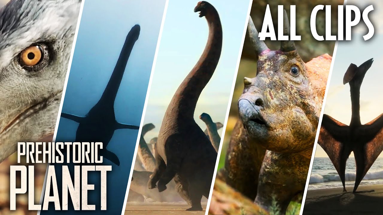 ALL PREHISTORIC PLANET CLIPS BUT PER BIOME + NEW PREVIEWS!