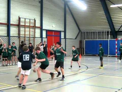 B.S. Schaesberg handbal finale jongens 2011 deel 1