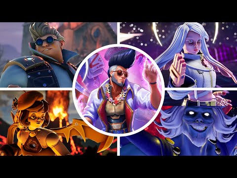 God of Rock - All Bosses & Ending [All Music Levels]