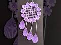 Beautiful Paper Flower Wall Hanging Idea Diy Walldecor Nivecraft Nivecrafts