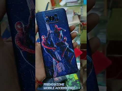 poco x3 lamination #spiderman #reels #reels #mobile