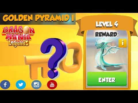 GOLDEN PYRAMID Event - Divine Adventure Event (Level 4) - Dragon Mania Legends #1119 HD
