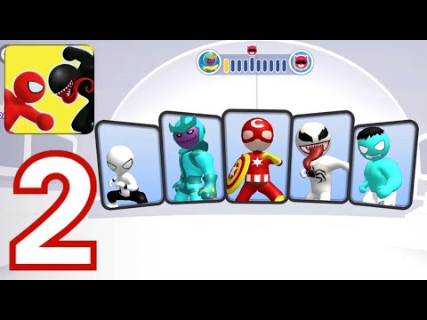 Comic Stick 3D-(Gameplay 2)-Nuevos Superh�roe - YouTube