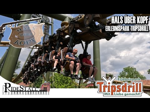 Hals über Kopf - die Achterbahn für Waghalsige im Erlebnispark Tripsdrill | POV Onride
