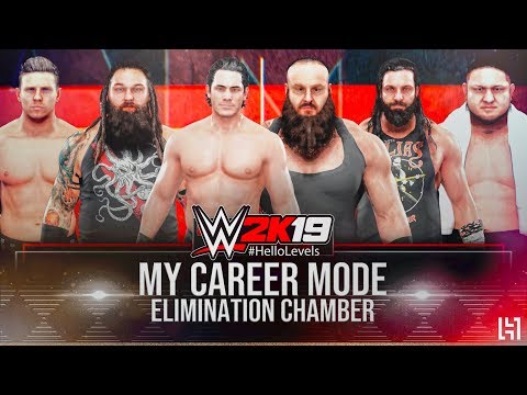 WWE 2K19 My Career Mode Gameplay Walkthrough Part 17 - Elimination Chamber