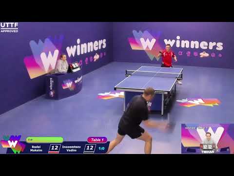 WINners CUP table 1 31.01 Badai Maksim - Inozemtsev Vadim 18:00