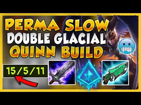 🥶 TAKE GLACIAL QUINN TO THE NEXT LEVEL WITH THIS NEW PERMA-SLOW BUILD ❄️ - League of Legends