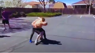Headlocks in Real Street Fights & Jujitsu (jiu-jitsu / jujutsu) Training
