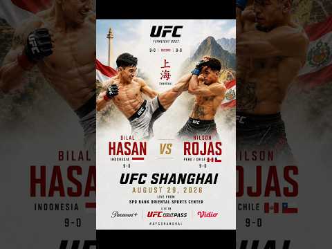 Bilal Hasan 9-0 Vs Nilson Rojas 9-0 #ufc #ufcshanghai
