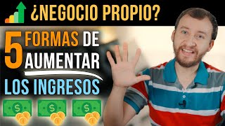 Video: 5 Estrategias Probadas Para AUMENTAR Los INGRESOS De Tu Negocio