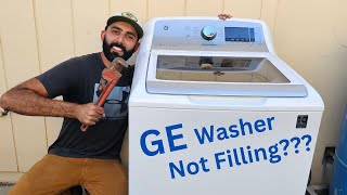 Fixing A GE Washer That Is Not Filling With Water!