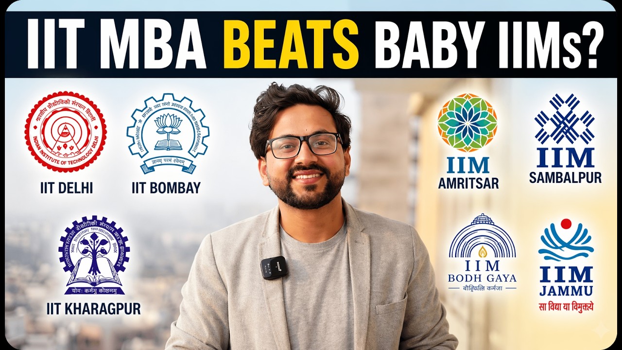 Don’t Choose Before Watching This! IIT MBA vs Baby IIMs | MBA Litmus