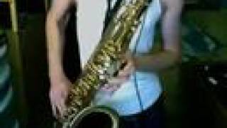 Improv to Eels &quot;Bus Stop Boxer&quot; on Tenor Sax