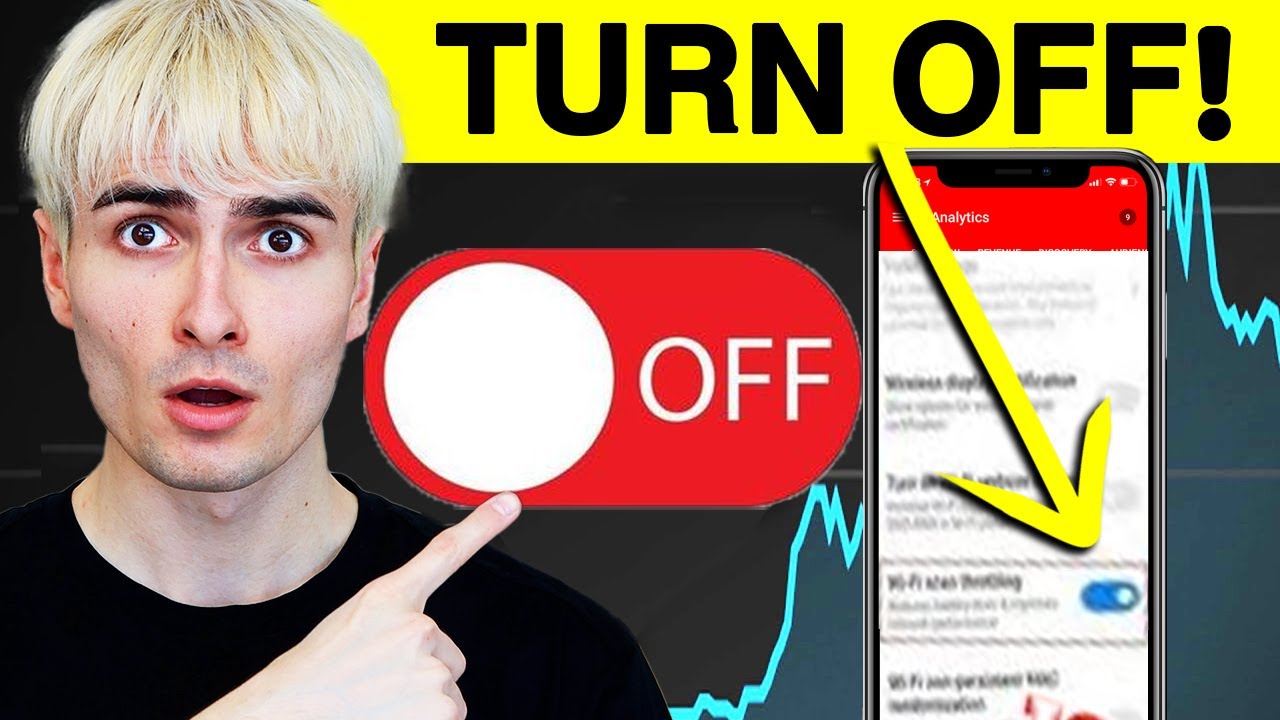 No Views? No Subscribers? TURN THIS OFF