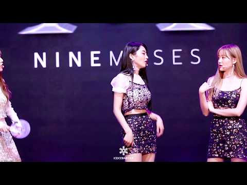 180804 나인뮤지스 데뷔 8주년 팬미팅 랜덤플레이댄스 경리 직캠