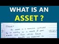 What is an Asset? - By Saheb Academy