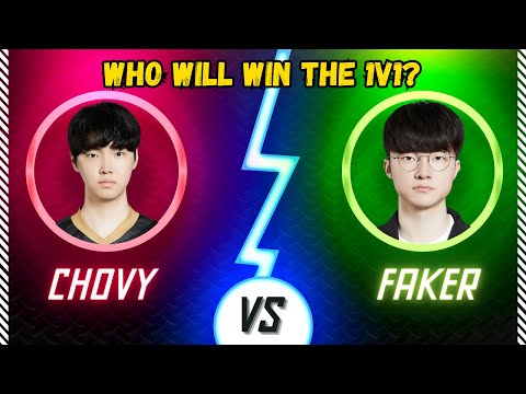 CHOVY 1v1 FAKER GAME 3 FINALS