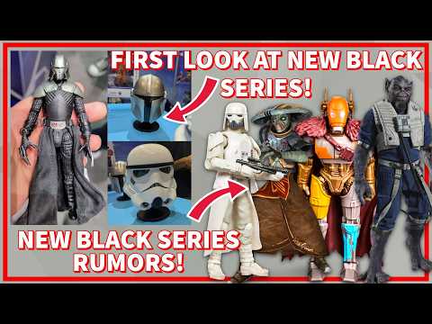 WIELKIE wieści z Czarnej Serii! Plotki o Zebie, Embo i Śnieżnym Trooperze! Pierwsze spojrzenie na nową Czarną Serii i nie tylko!