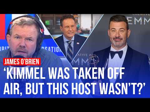 'Kimmel was removed for repeating Trump's words': James O'Brien