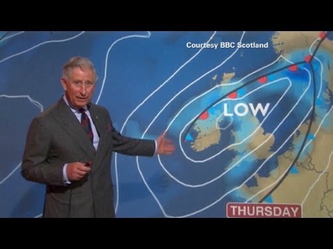 Prince Charles the weatherman on the telly? It's raining royalty.