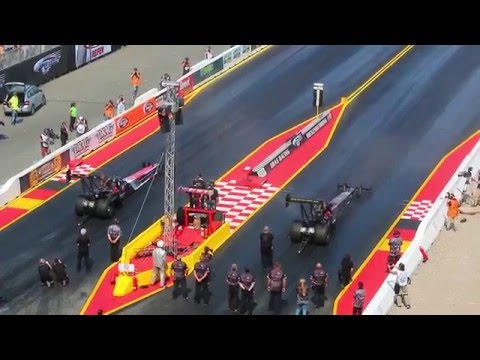 FIA Top Fuel Dragster Hockenheim 2015 Urs Erbacher (CH) vs. Liam Jones (GB)
